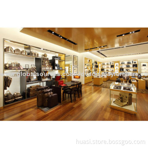 Bag display showcase for name handbag shop decorationNew